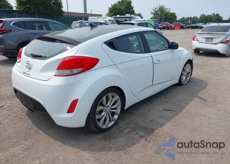 2012 Hyundai Veloster Base W/Red/Black from USA, damaged, VIN KMHTC6AD3CU051395